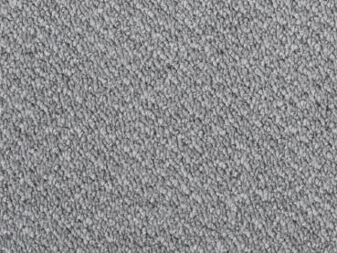 Rechteckige Draufsicht vom Vorwerk Telma Teppichboden in hellgrau – stilvoller Teppichboden für helle Wohnräume